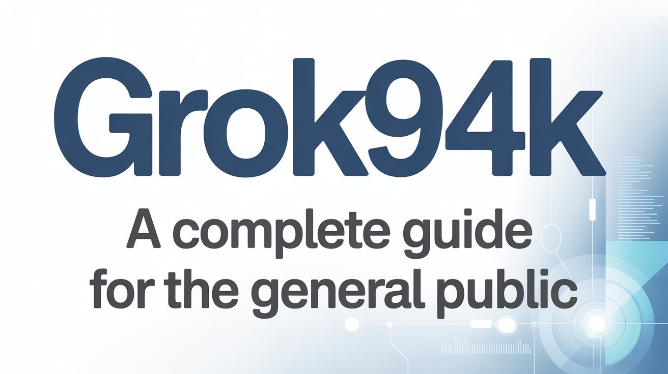 Grok94K: A Complete Guide for the General Public