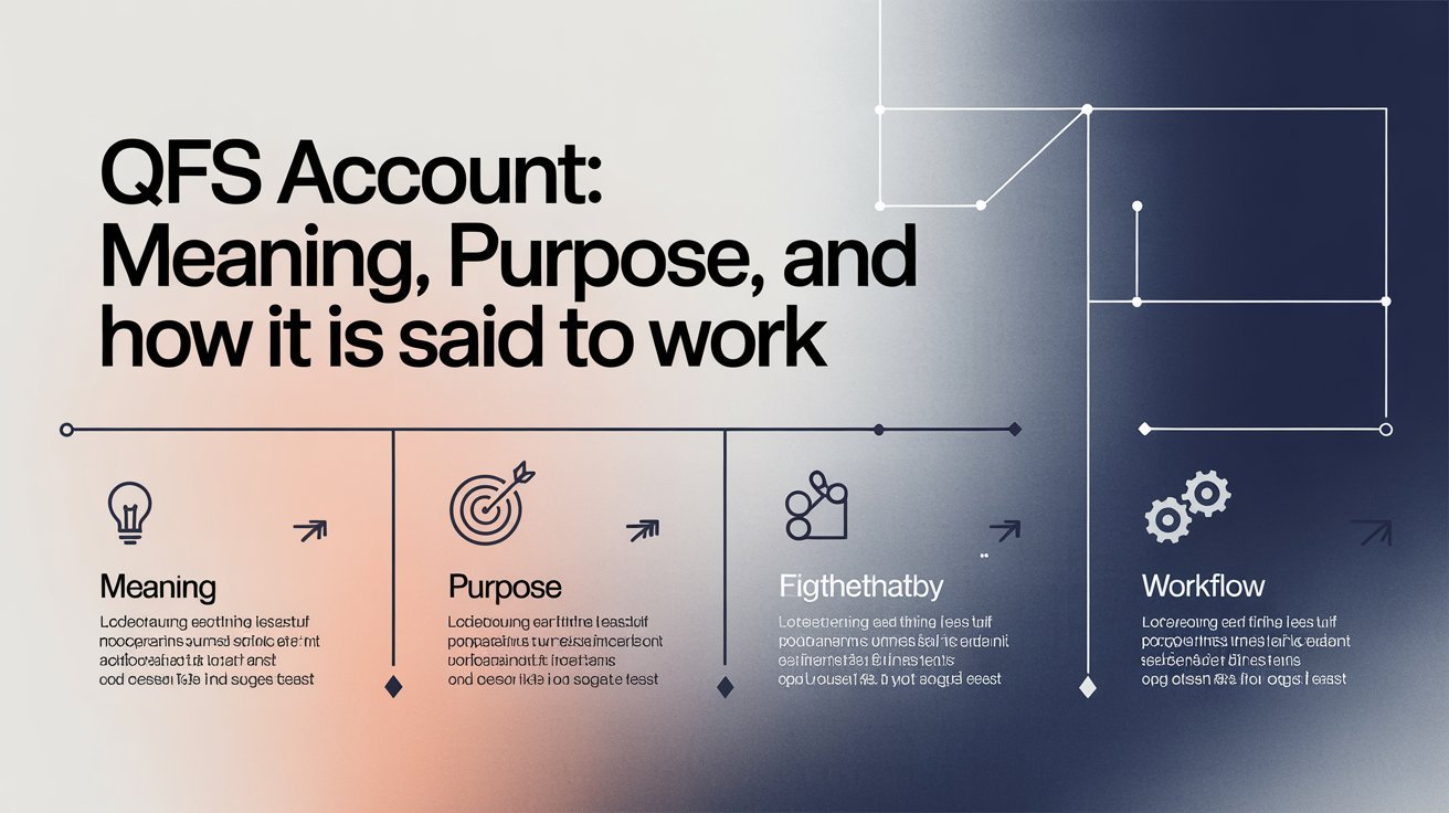 QFS Account: Meaning, Purpose, and How It Is Said to Work