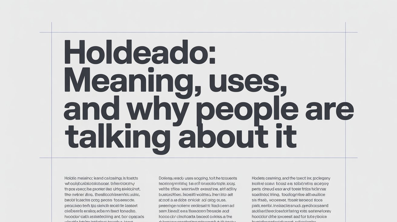 Holdeado
