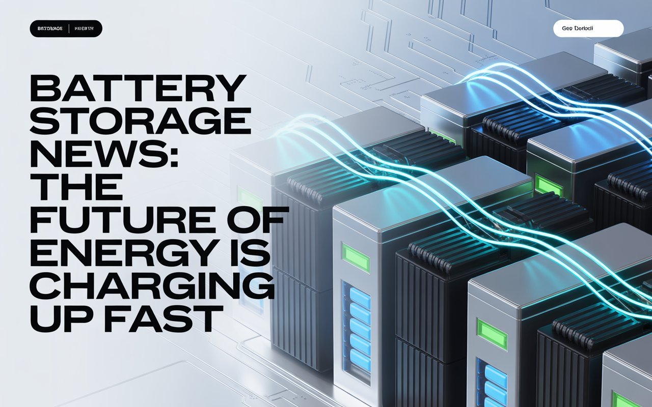 Battery Storage News: The Future of Energy Is Charging Up Fast