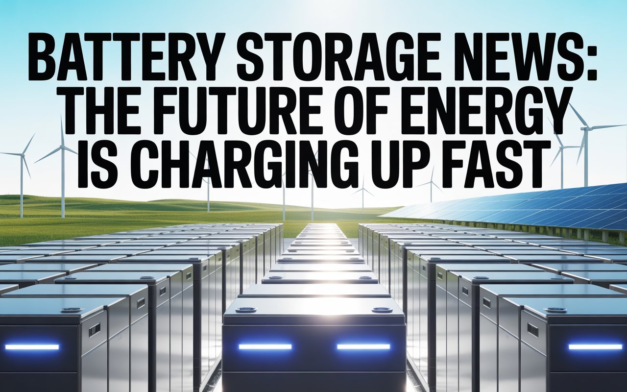 battery storage news