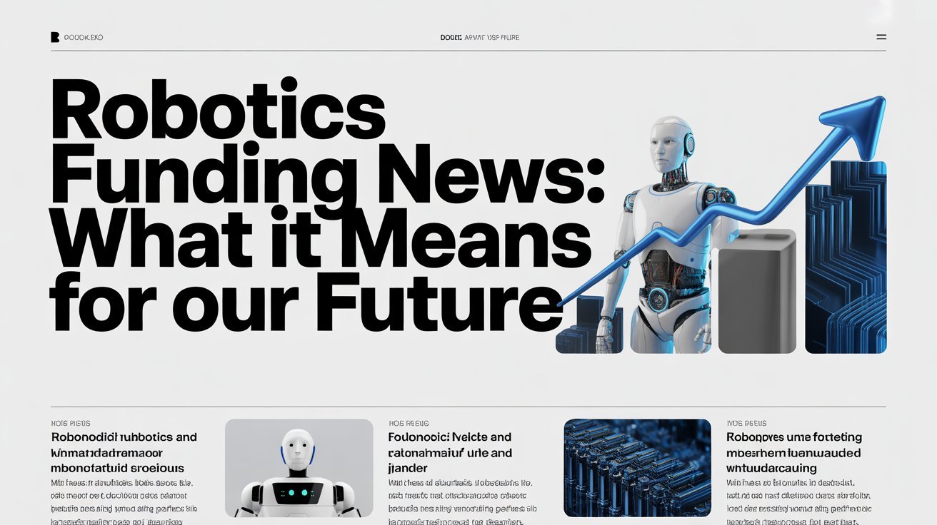 robotics funding news