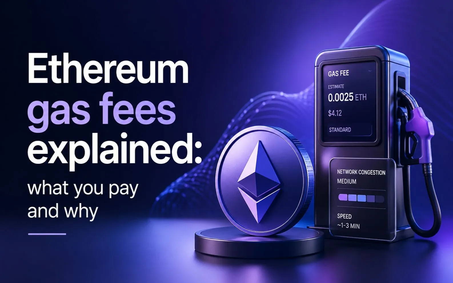 Ethereum gas fees explained: what you pay and why