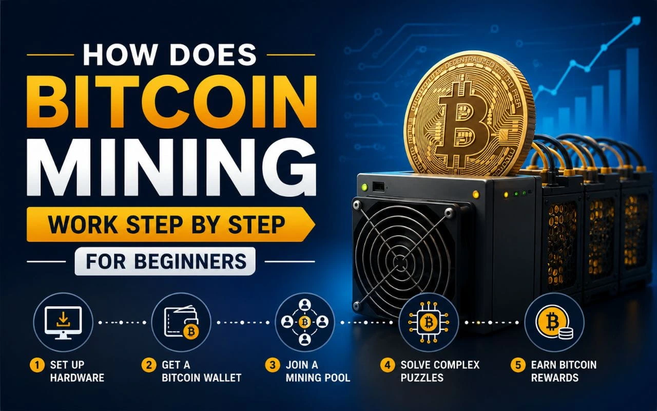 How Does Bitcoin Mining Work Step by Step?