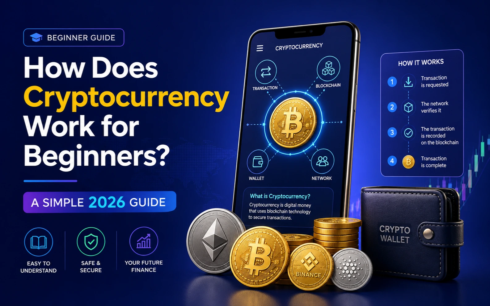 How Does Cryptocurrency Work for Beginners? A Simple 2026 Guide