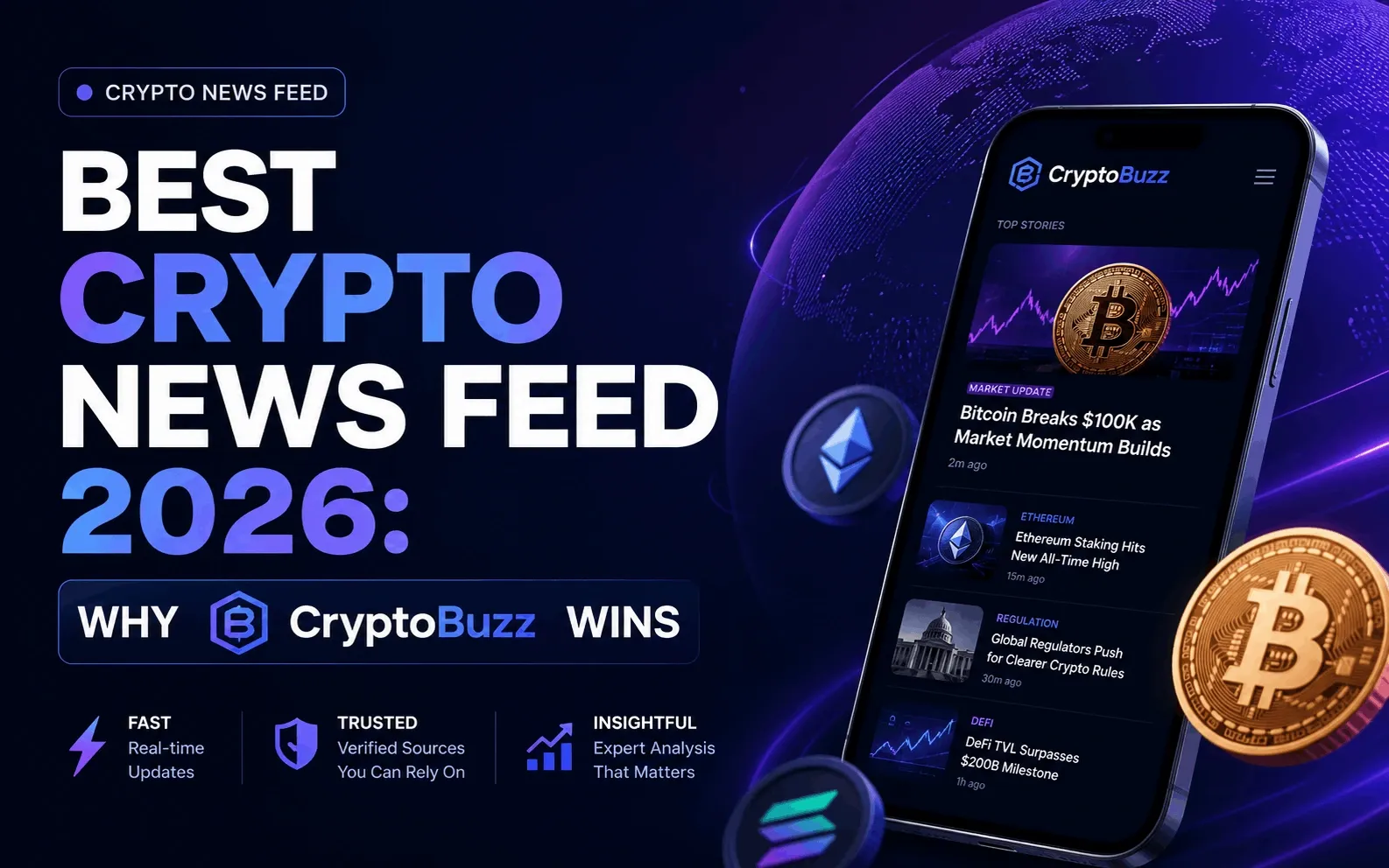 Best Crypto News Feed in 2026? Why CryptoBuzz Stands Out