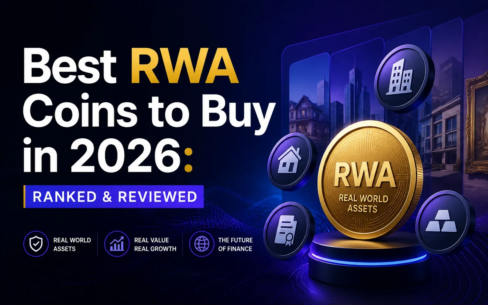 RWA Coins to Buy in 2026: Ranked & Reviewed