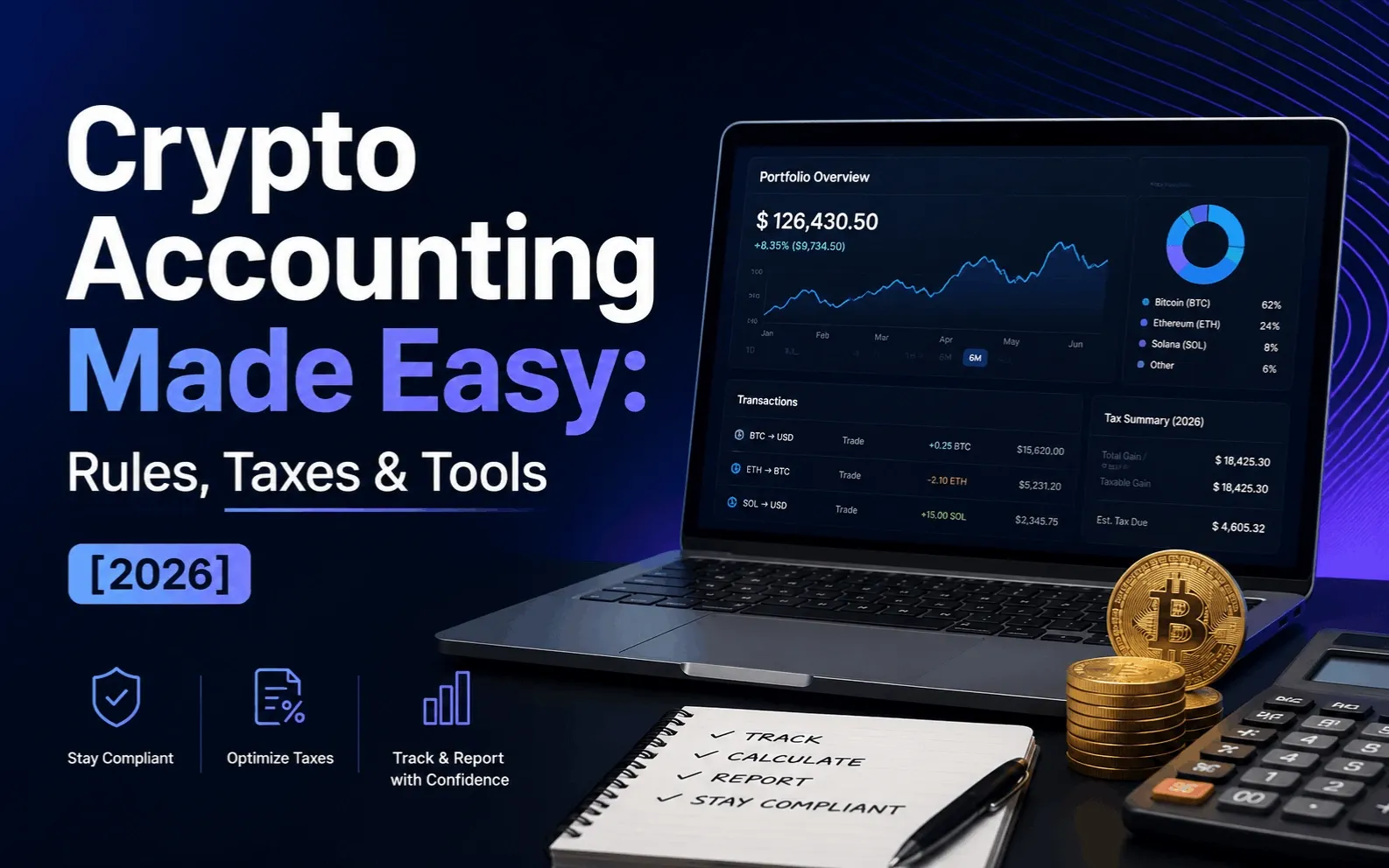 Crypto Accounting Made Easy: Rules, Taxes & Tools