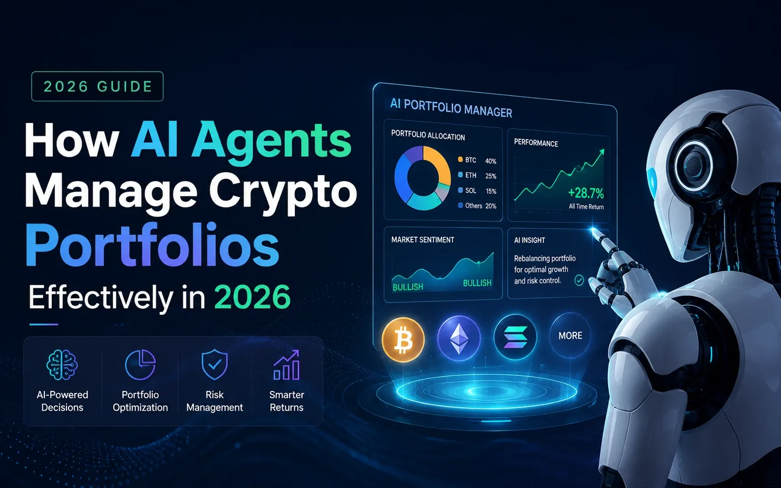 How AI Agents Manage Crypto Portfolios in 2026